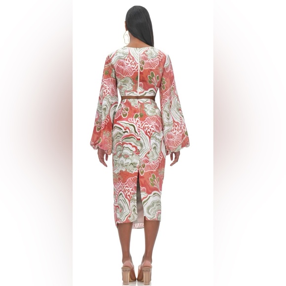 Andrea Iyamah Behati Cropped Top & Skirt Set NWT Size Large - Picture 11 of 11